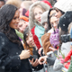 Meghan, Duchess of Sussex meets the crowd as they arrive at the Bristol Old Vic on February 01, 2019 in Bristol, England. The Duke and Duchess will tour the recently renovated facility, finding out more about the theatre’s unique history and links to the local community.
